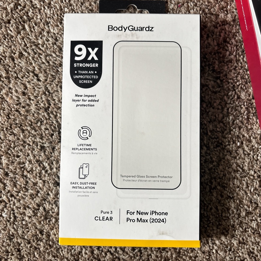 Clear Screen Protector for iPhone 16 Pro max